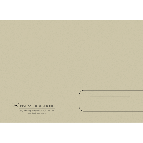 Exercise Books - Plain cover