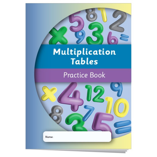 Multiplication Tables Practice Books