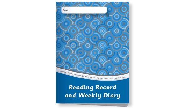Reading Record and Weekly Diary - Wellbeing edition
